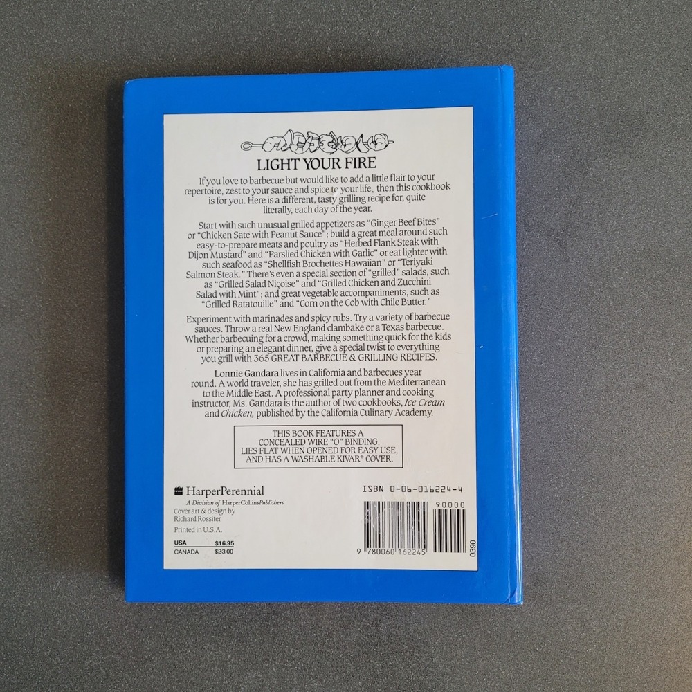 365 Great Barbecue & Grilling Recipes Spiral-bound - Picture 2 of 2